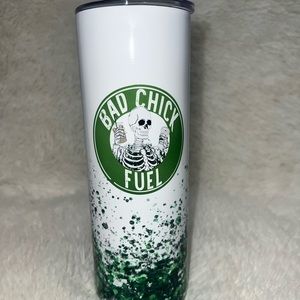 Bad chick fuel 20oz skinny tumbler